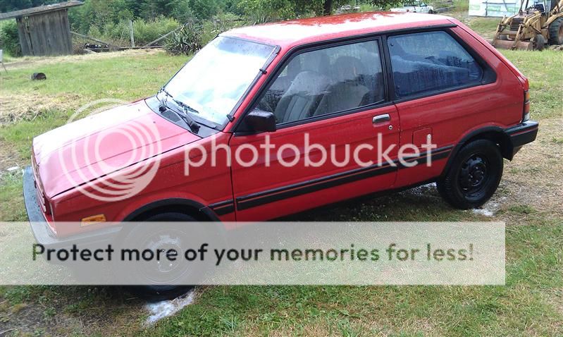 Subaru justy 1988